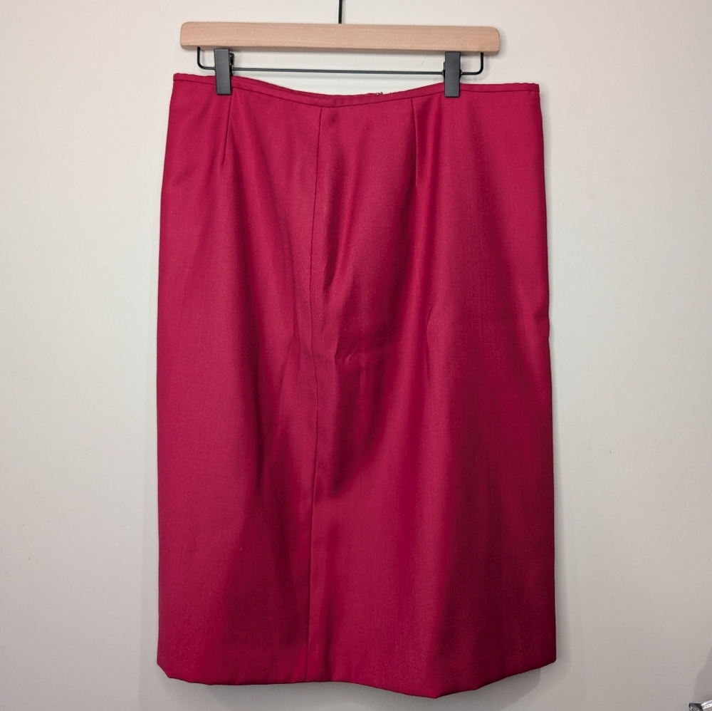 💗 Sag Harbor Women's Vibrant Red Blazer - Picture 4 of 6